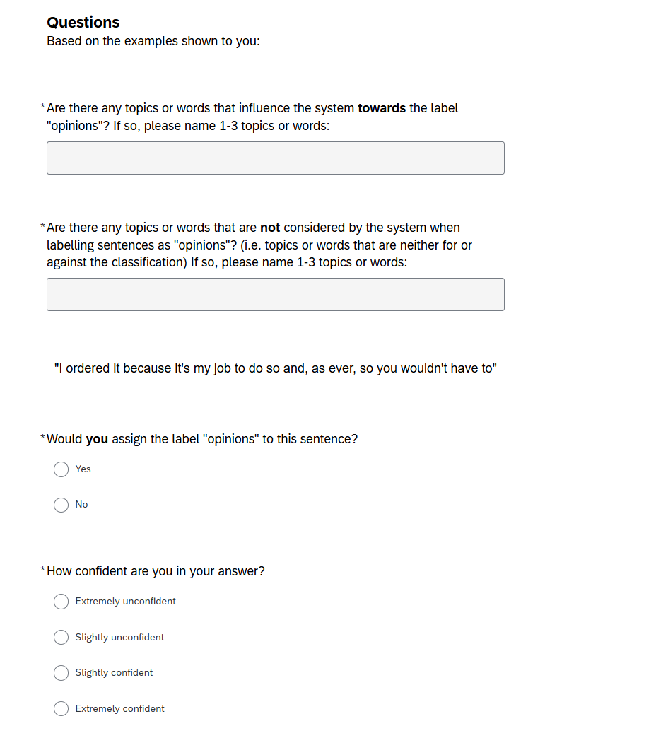 Screenshot of the Corpus Processor type token page